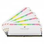 Corsair DOMINATOR® PLATINUM RGB 32GB (4 x 8GB) DDR4 DRAM 3200MHz C16 Memory Kit — White (CMT32GX4M4Z3200C16W)