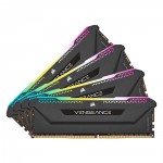 Corsair RAM VENGEANCE RGB PRO SL 32GB (4x8GB) DDR4 DRAM 3600MHz C18 Memory Kit – Black (CMH32GX4M4D3600C18) (CORCMH32GX4M4D3600C18)