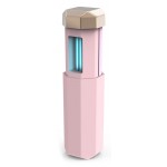 Mini αποστειρωτής υπεριώδους ακτινοβολίας UVC UVS-PK, φορητός, ροζ