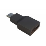 POWERTECH Adapter USB Type-C male σε HDMI 1.4V female, μαύρο