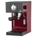 BRIEL μηχανή espresso A1, 1000W, 20 bar, μπορντό, 10 χρόνια εγγύηση
