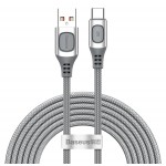 BASEUS καλώδιο USB σε USB Type-C CATSS-B0S, 5A, 2m, γκρι