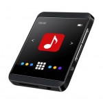RUIZU MP3 player M5 με οθόνη αφής 1.54", 16GB, BT, ελληνικό μενού, μαύρο
