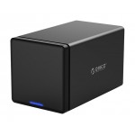 ORICO NAS για 4x 3.5" HDD NS400RU3 USB3.0, 5Gbps, 64TB, μαύρη