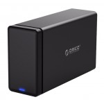 ORICO NAS για 2x 3.5" HDD NS200RU3 USB3.0, 5Gbps, 32TB, μαύρη