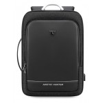 ARCTIC HUNTER τσάντα πλάτης B00227-BK με θήκη laptop 17", μαύρη