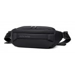 ARCTIC HUNTER τσάντα μέσης YB00043, αδιάβροχη, μαύρη