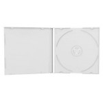 MEDIARANGE θήκη CD/DVD,  slim 5.2mm, διάφανη, 100τμχ