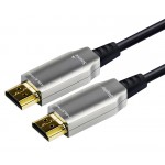 CABLETIME καλώδιο AOC HDMI 2.0 AV540, HDR, HDCP, 3D, 18Gbps, 50m, γκρι
