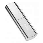 NETAC USB Flash Drive US2, 256GB, USB 3.2, ασημί