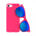Puro Θήκη + Γυαλιά Ηλίου για iPhone 7/8 - Ροζ
