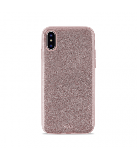Puro Shine Θήκη για iPhone Xs Max - Ροζ-Χρυσαφί