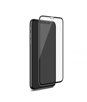 Puro Γυαλί Προστασίας Full για iPhone Xs Max / 11 Pro Max - Μαύρο