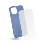 EGOBOO  Tempered Glass + Case Rubber TPU Grey (iPhone 12 Pro Max)