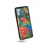 EGOBOO Case Mat TPU Jungle Parrot (Samsung A02s)