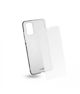 EGOBOO  Tempered Glass + Case TPU Transparent (Samsung A02s)