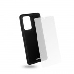 EGOBOO  Tempered Glass + Case Rubber TPU Black (Samsung A52)