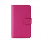 Puro Θήκη bookstyle universal sliding XL εώς 5.1"-ροζ