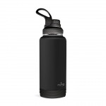 Puro "OUTDOOR" bottles stainless steel with powder coating 960ml Black
