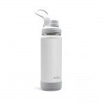 Puro "OUTDOOR" bottles stainless steel with powder coating 500ml Light Grey