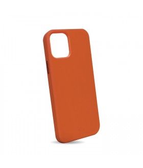 PURO Cover leather look 'SKY' για iPhone 13 6.1' - Πορτοκαλι