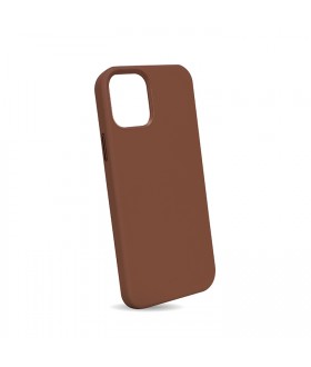 PURO Cover leather look 'SKY' για iPhone 13 6.1''- Καφέ