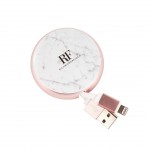 Richmond & Finch Lightning to USB Cable - White Marble