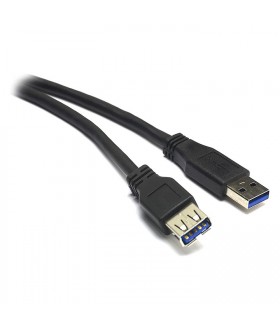 G&BL  USB Cable USBA-M/USBA-F L.1,8m - Μαύρο