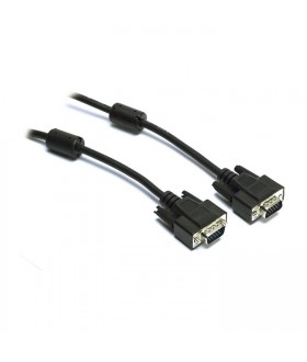 G&BL VGA Cable DBHD15P+2xFerrites 1.8m - Μαύρο
