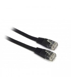 G&BL UTP CAT 6 FLAT unshielded cable L.5 m - Μαύρο