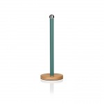 Swan Nordic Towel Pole with Wooden Base  - Πράσινο