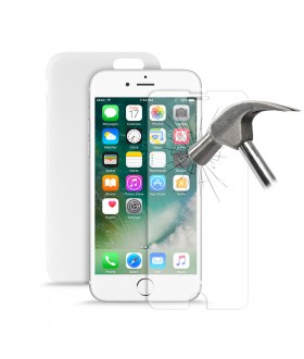 Puro Θήκη Ultra Slim 0.3 - Tempered Glass για iPhone 7/8 - διάφανη