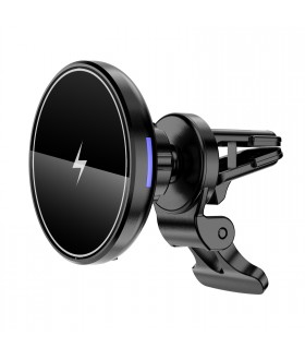 EGOBOO MaGneCharge Air Vent Car Charger - Black