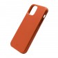 PURO Cover leather look 'SKY' για iPhone 13 6.1' - Πορτοκαλι