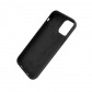 PURO Cover leather look 'SKY' για iPhone 13 6.1''- Μαύρο