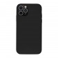 PURO  Cover Silicon with microfiber inside για iPhone 13 Pro Max 6.7"- Μαύρο