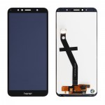 HONOR 7A/HUAWEI Y6 2018/Y6 PRIME 2018 ΟΘΟΝΗ + TOUCH SCREEN + LENS + BLACK REF. OR
