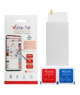 VOLTE-TEL TEMPERED GLASS TCL 20R 5G/20Y 6.52" 9H 0.30mm 2.5D FULL GLUE