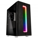 Kolink Nimbus RGB Midi-Tower, Tempered Glass PC Case - black