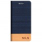 MLS Color Mini 4G Flip Θήκη Μπλε & Tempered Glass